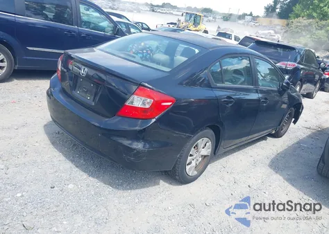 2012 Honda Civic Lx from USA, damaged, VIN 19XFB2F56CE314914